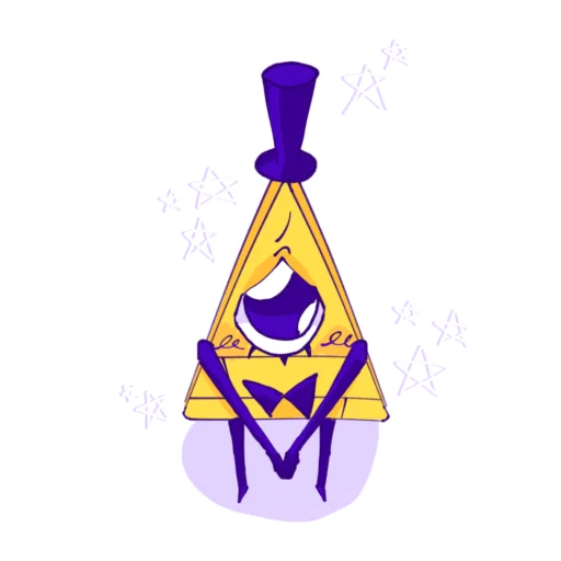 Эмодзи Bill Cipher