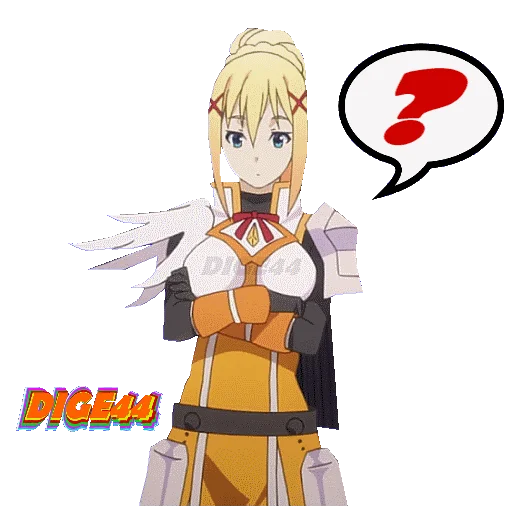 Эмодзи DARKNESS KONOSUBA