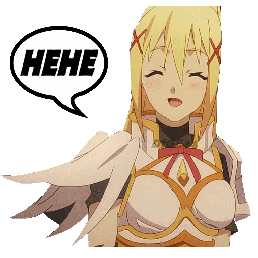 Эмодзи DARKNESS KONOSUBA