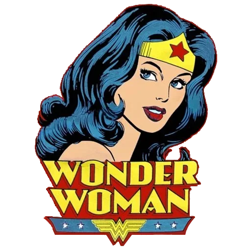 Эмодзи DC comics Wonder Wom
