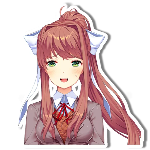 Эмодзи DDLC Monika