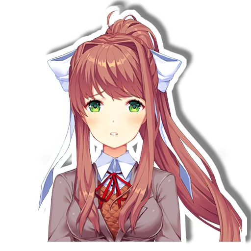 Эмодзи DDLC Monika