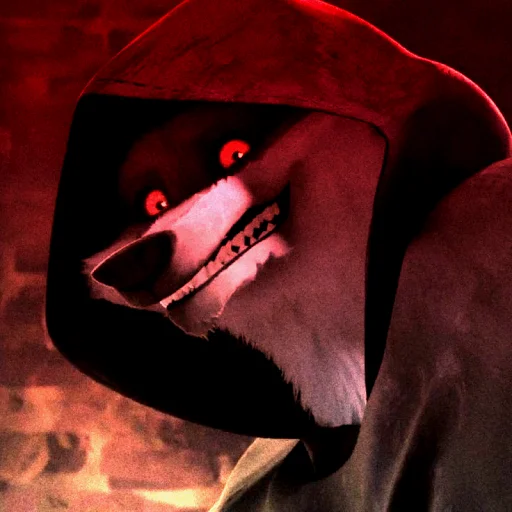 Эмодзи death the big wolf