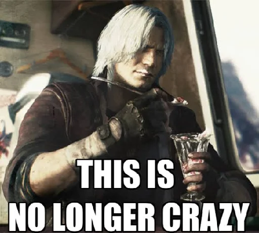 Эмодзи Devil May Cry - Spardaposting