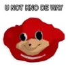 Эмодзи Uganda Knuckles