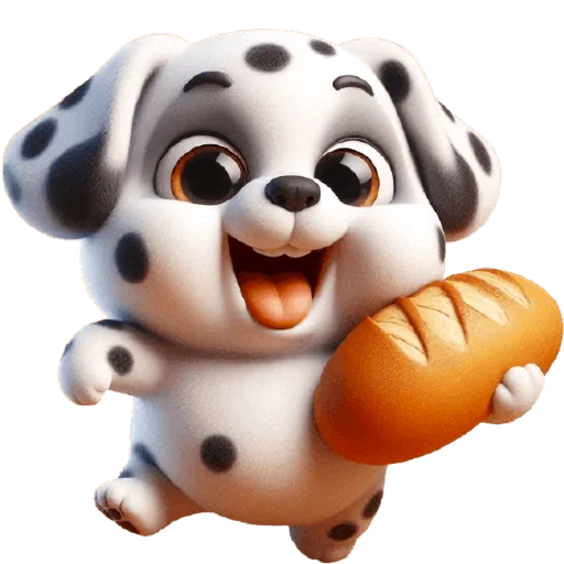 Эмодзи Далматинец