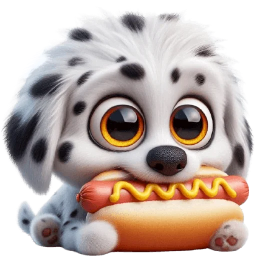 Эмодзи Далматинец