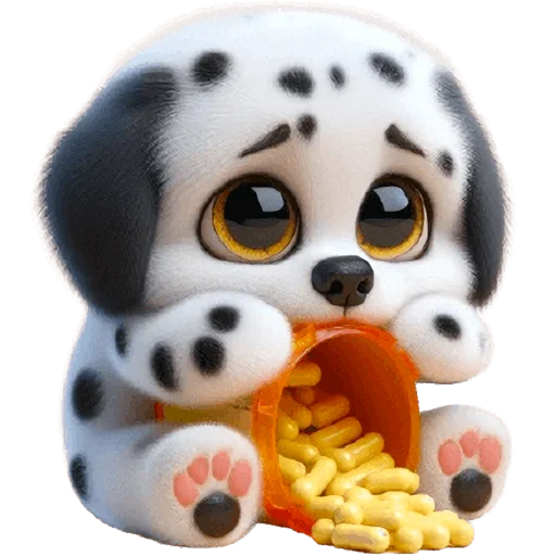 Эмодзи Далматинец