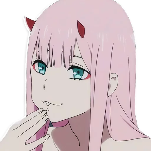 Эмодзи Милый во Франксе (Darling in the FranXX)