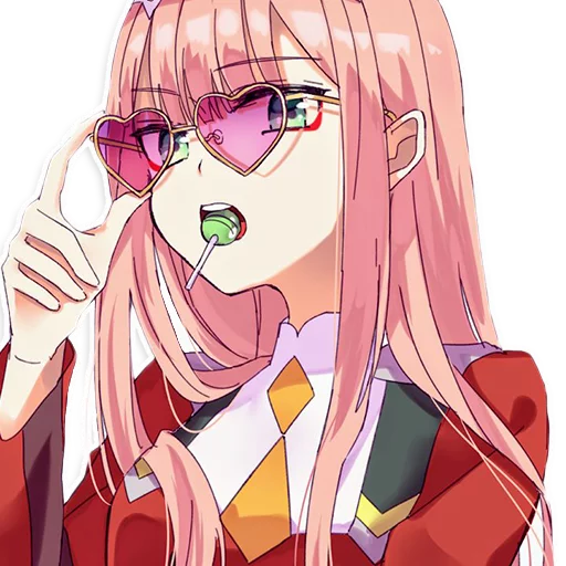 Эмодзи Милый во Франксе (Darling in the FranXX)