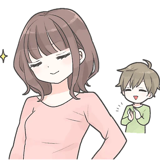 Эмодзи Ты и я