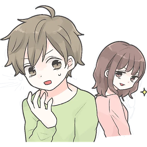 Эмодзи Ты и я