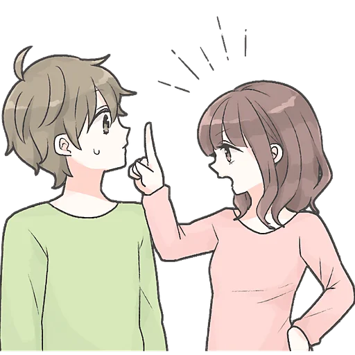 Эмодзи Ты и я