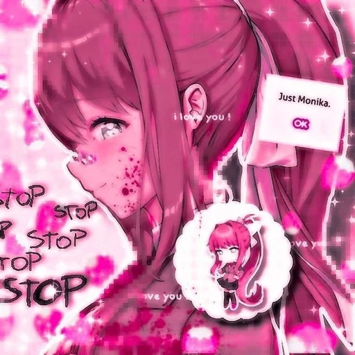Эмодзи Doki Doki Literature Club