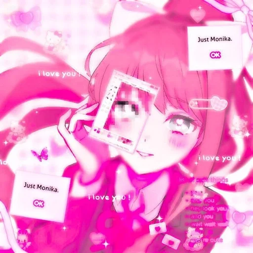 Эмодзи Doki Doki Literature Club