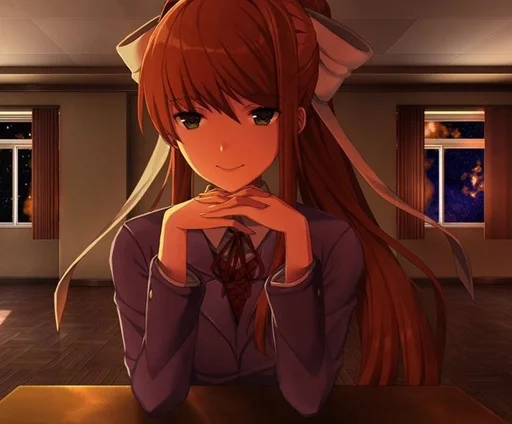 Эмодзи Doki Doki Literature Club