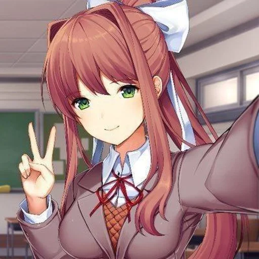Эмодзи Doki Doki Literature Club