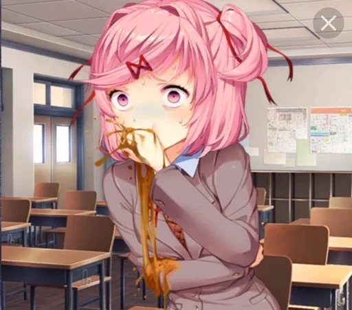 Эмодзи Doki Doki Literature Club