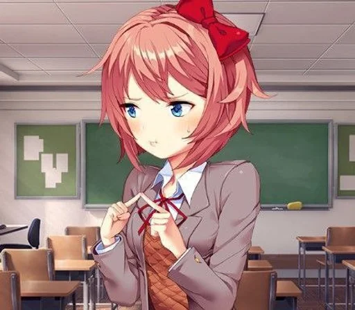 Эмодзи Doki Doki Literature Club