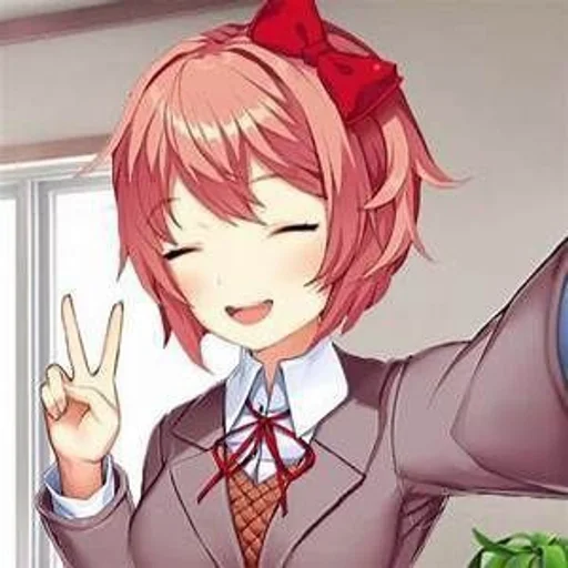 Эмодзи Doki Doki Literature Club