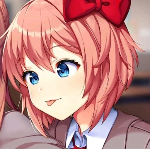 Эмодзи Doki Doki Literature Club