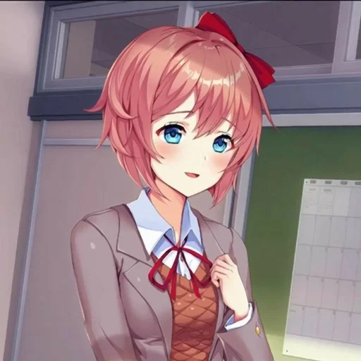 Эмодзи Doki Doki Literature Club