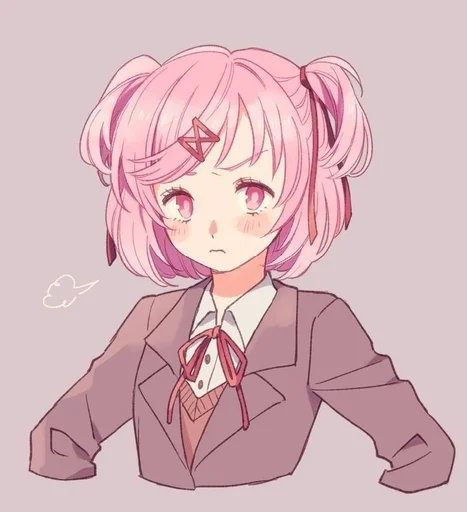 Эмодзи Doki Doki Literature Club