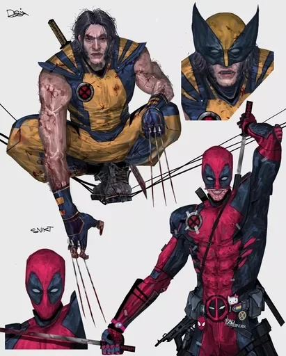 Эмодзи ⭕ Дэдпул Marvel