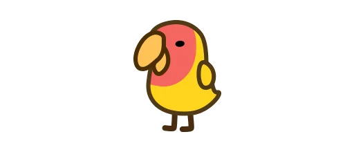 Эмодзи Deformed Parrot