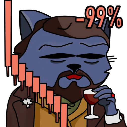 Эмодзи Degen Cats