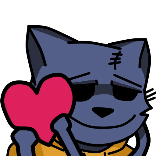 Эмодзи Degen Cats