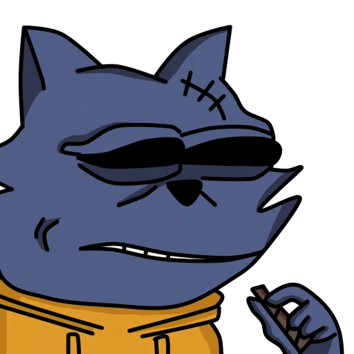 Эмодзи Degen Cats