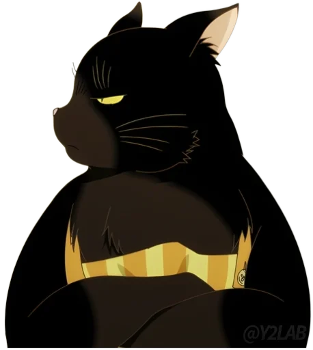Эмодзи Dekiru Neko wa Kyou mo Yuutsu