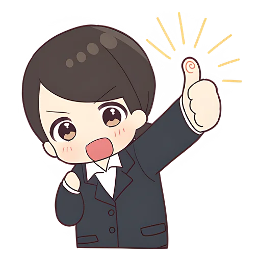 Эмодзи Деловая-тян