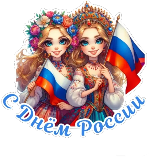 Эмодзи День России