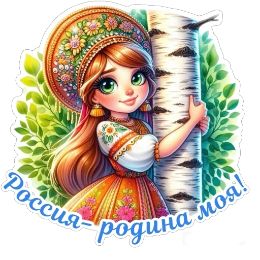 Эмодзи День России