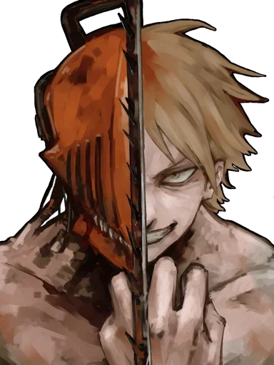 Эмодзи Denji Chainsaw Man
