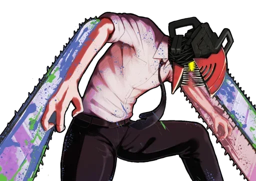 Эмодзи Denji Chainsaw Man