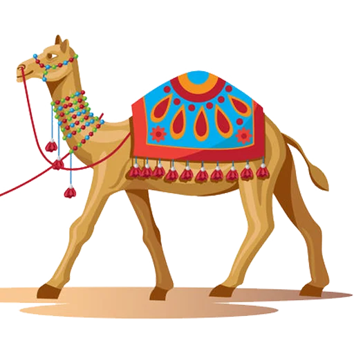 Эмодзи Camels ਬੋਤੇ