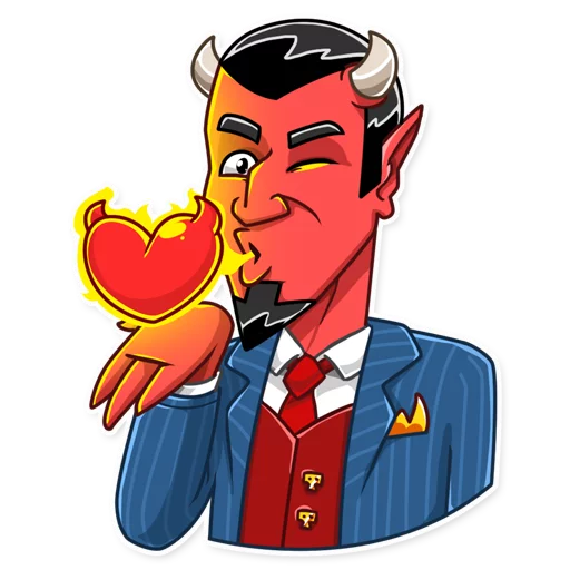 Эмодзи Devil In You