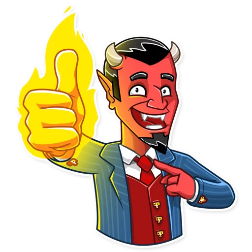 Эмодзи Devil In You