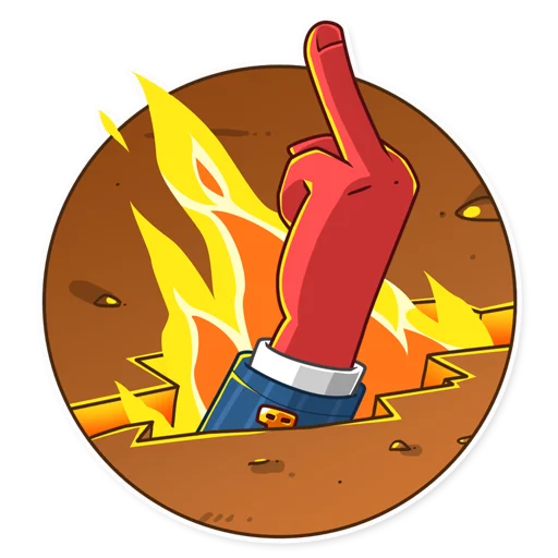 Эмодзи Devil In You