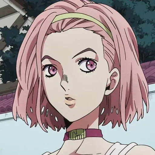 Эмодзи Девочка JoJo