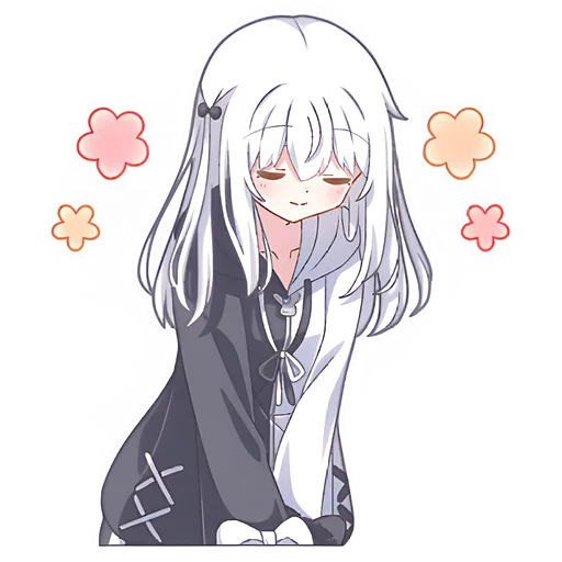 Эмодзи Девочка Инь-Янь