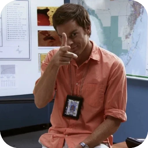 Эмодзи Dexter Morgan