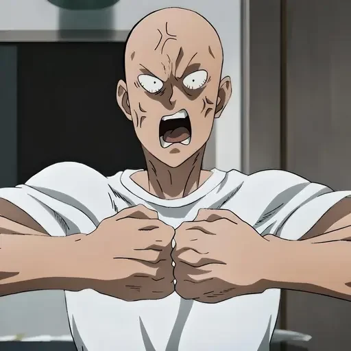 Эмодзи One Punch Man