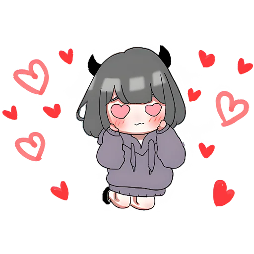 Эмодзи Дьявол-чан