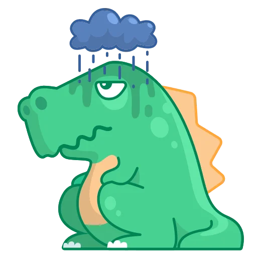 Эмодзи Dino Wa