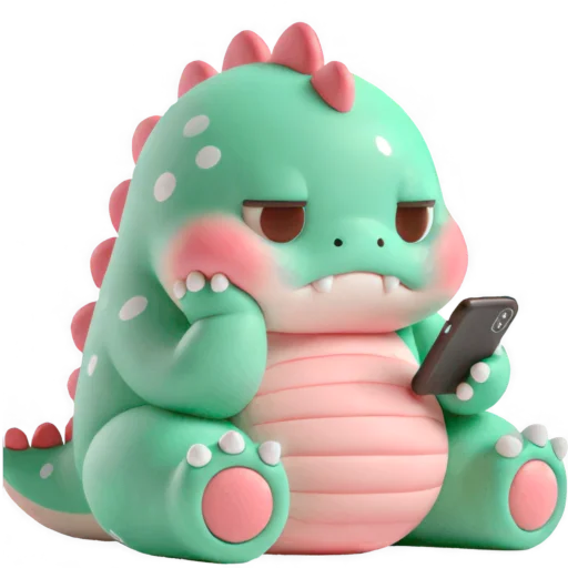 Эмодзи Милый Дино