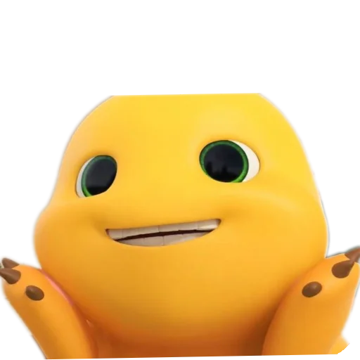 Эмодзи Dino Kuning Cute